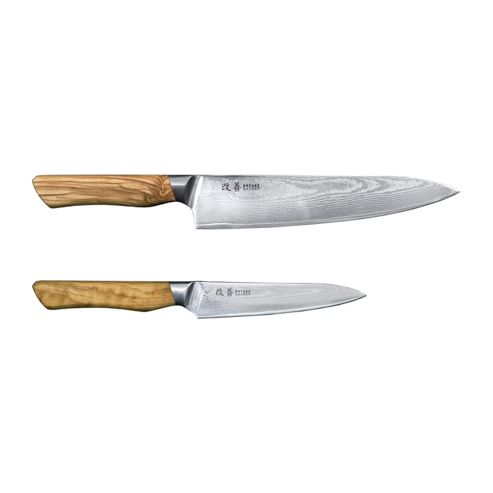 Kaizen ナイフセット Gyoto 18 cm & Petty 12 cm - 2 pieces - Satake | セタケ
