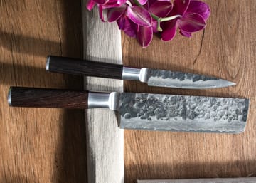 Kuro Nakiri 18 cm with petty 11 cm - 2 pieces - Satake | セタケ
