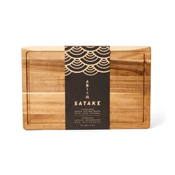 Satake カッティングボード - アカシア オイル仕上げ 43.2x27.9x3.8 cm - Satake | セタケ