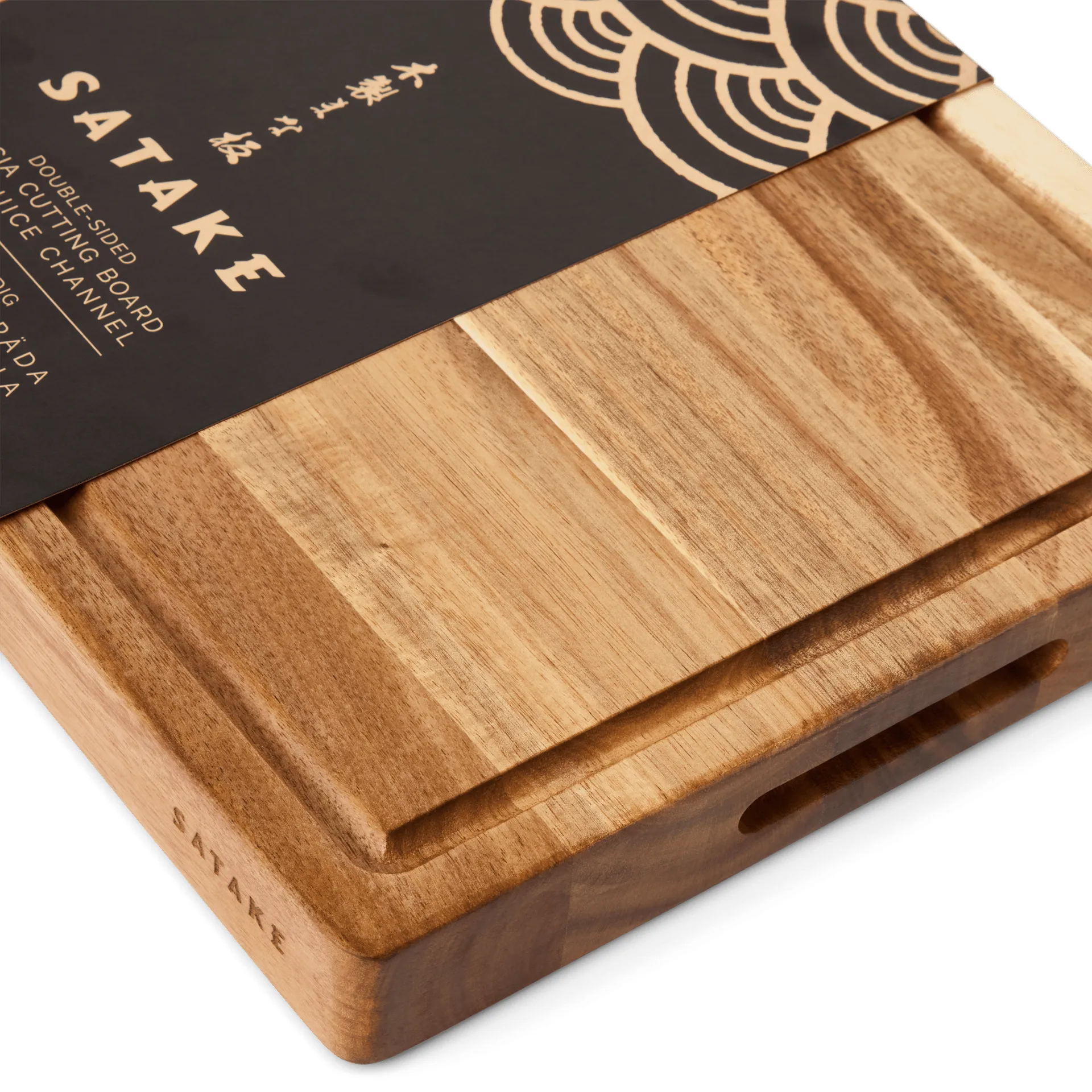 Satake カッティングボード, アカシア オイル仕上げ 43.2x27.9x3.8 cm Satake | セタケ