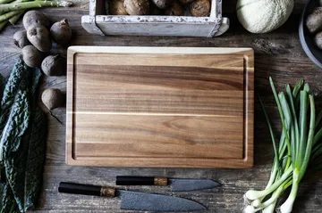 Satake カッティングボード - アカシア オイル仕上げ 43.2x27.9x3.8 cm - Satake | セタケ