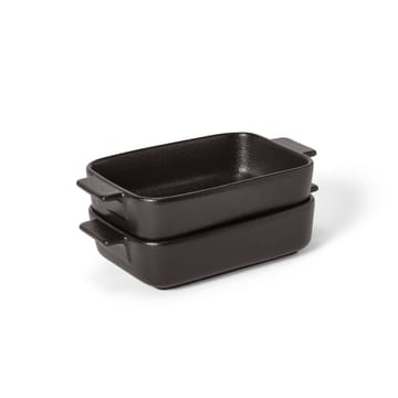 Satake オーブン皿 磁器 black 2枚 - 19 cm - Satake | セタケ