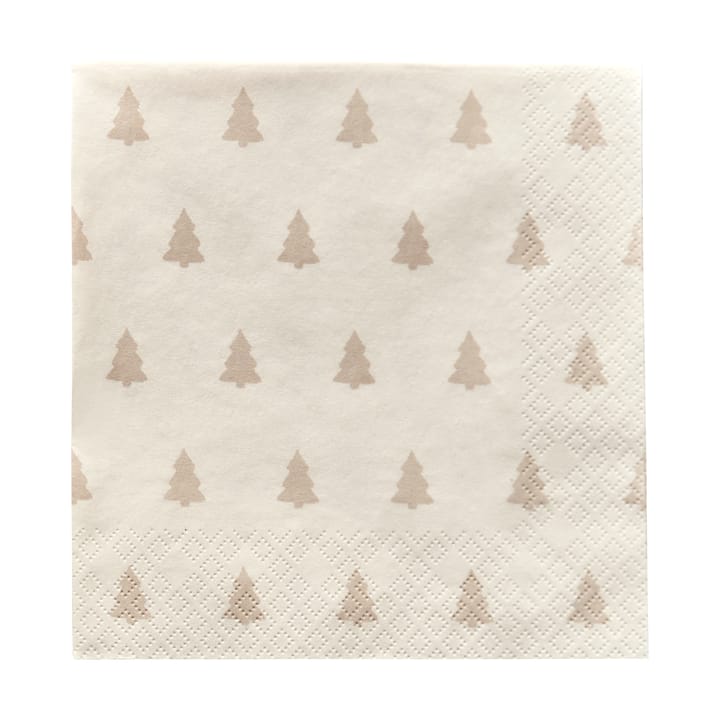 リネン ツリーナプキン 33x33 cm 20枚 - sand - Scandi Essentials | スカンジエッセンシャルズ