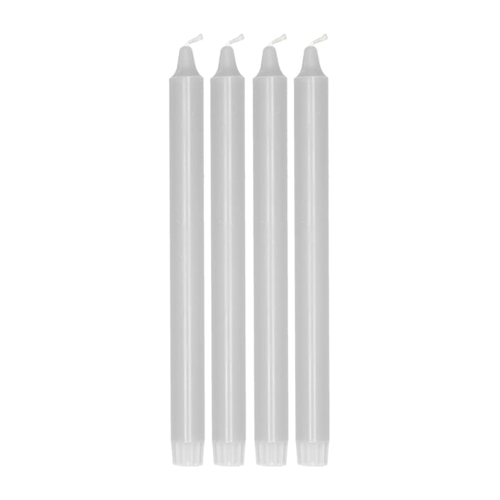 Ambiance テーパードキャンドル 4本セット 27 cm - Icy grey - Scandi Essentials | スカンジエッセンシャルズ