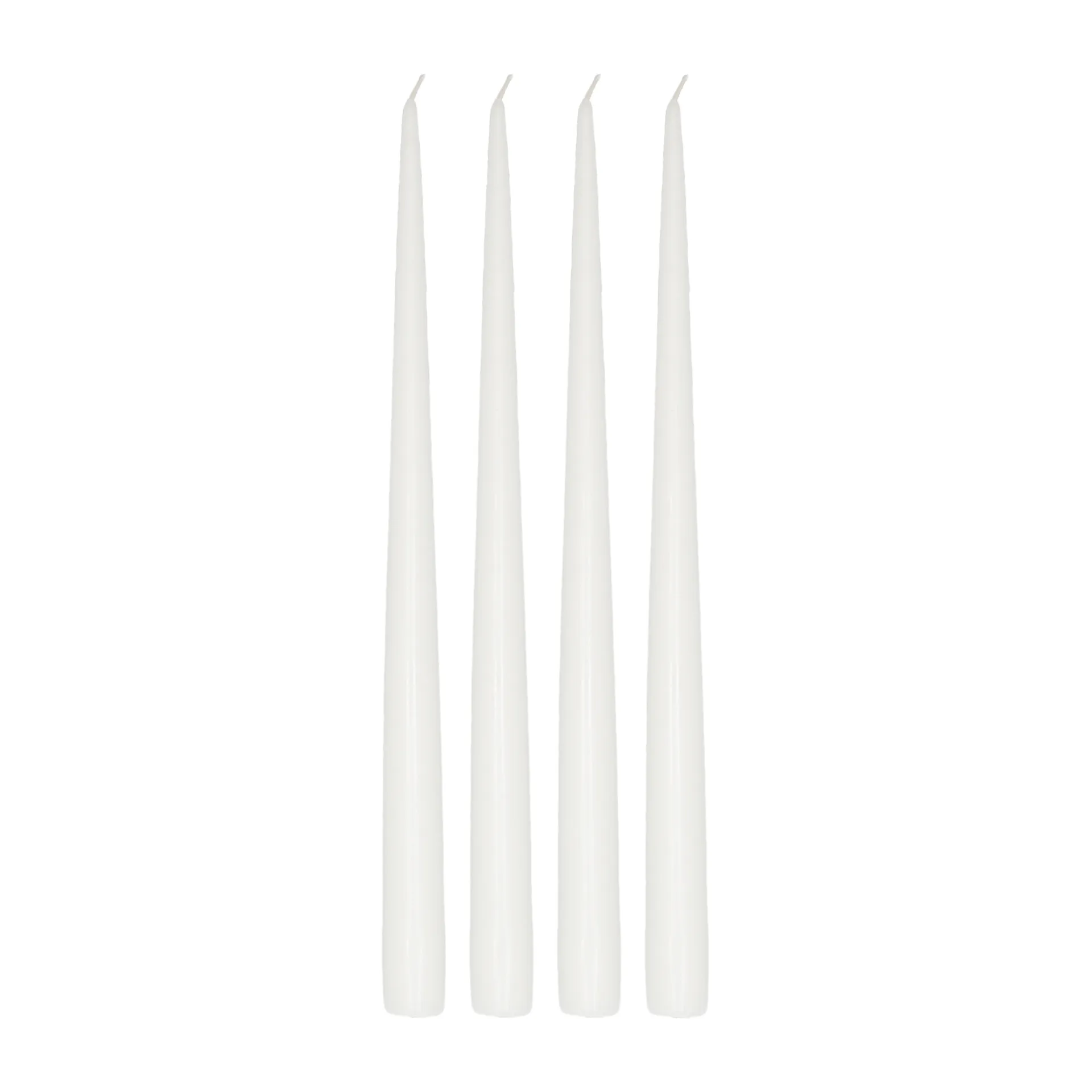 Atmosphere ロングキャンドル 4本セット 32 cm, White Scandi Essentials | スカンジエッセンシャルズ