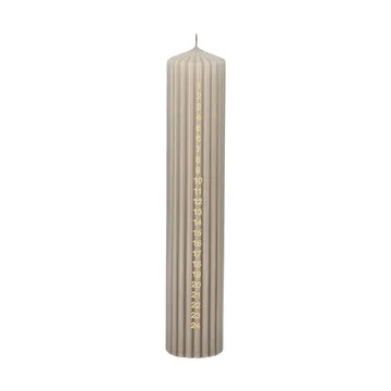 Awaiting アドベントキャンドル - Linen, 25 cm - Scandi Essentials | スカンジエッセンシャルズ