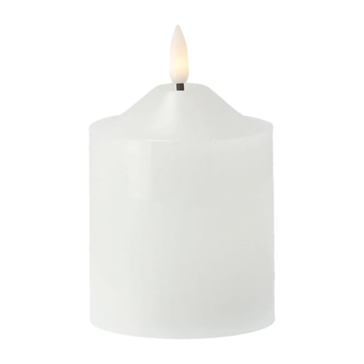 Bright ブロックキャンドル LED 12 cm, White Scandi Essentials | スカンジエッセンシャルズ