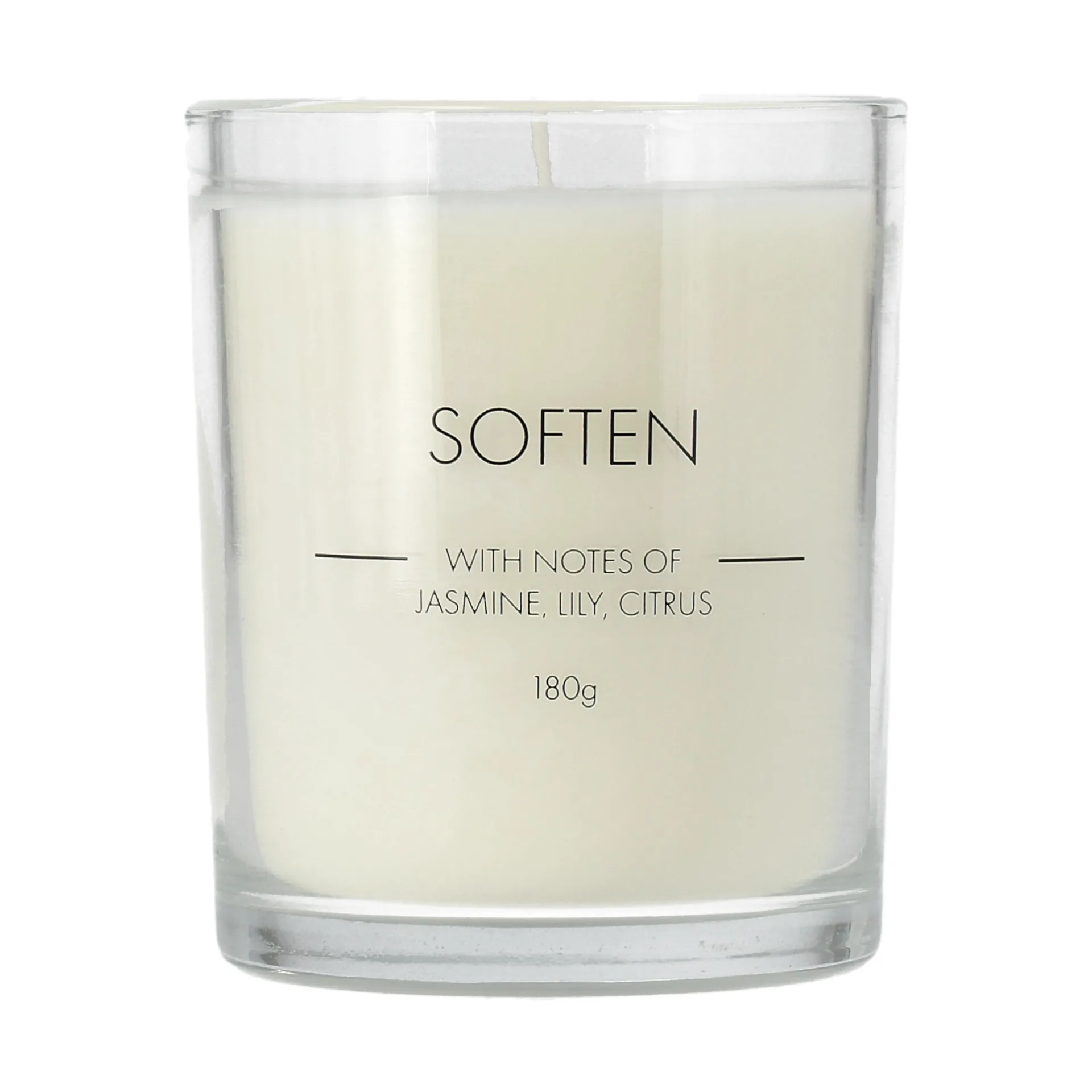Soften センティッドキャンドル, 180 g Scandi Essentials | スカンジエッセンシャルズ