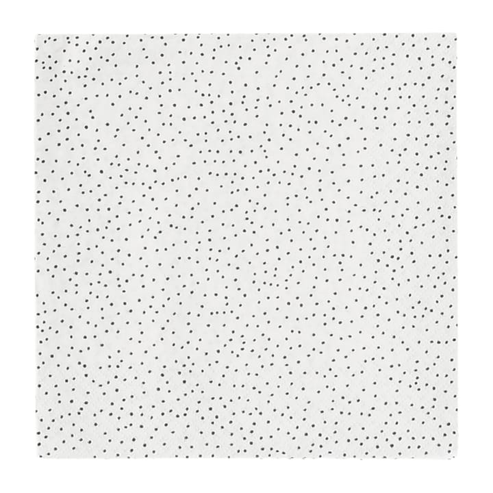 Solstickan ナプキン 33x33 cm 20枚 - white-black - Scandi Essentials | スカンジエッセンシャルズ