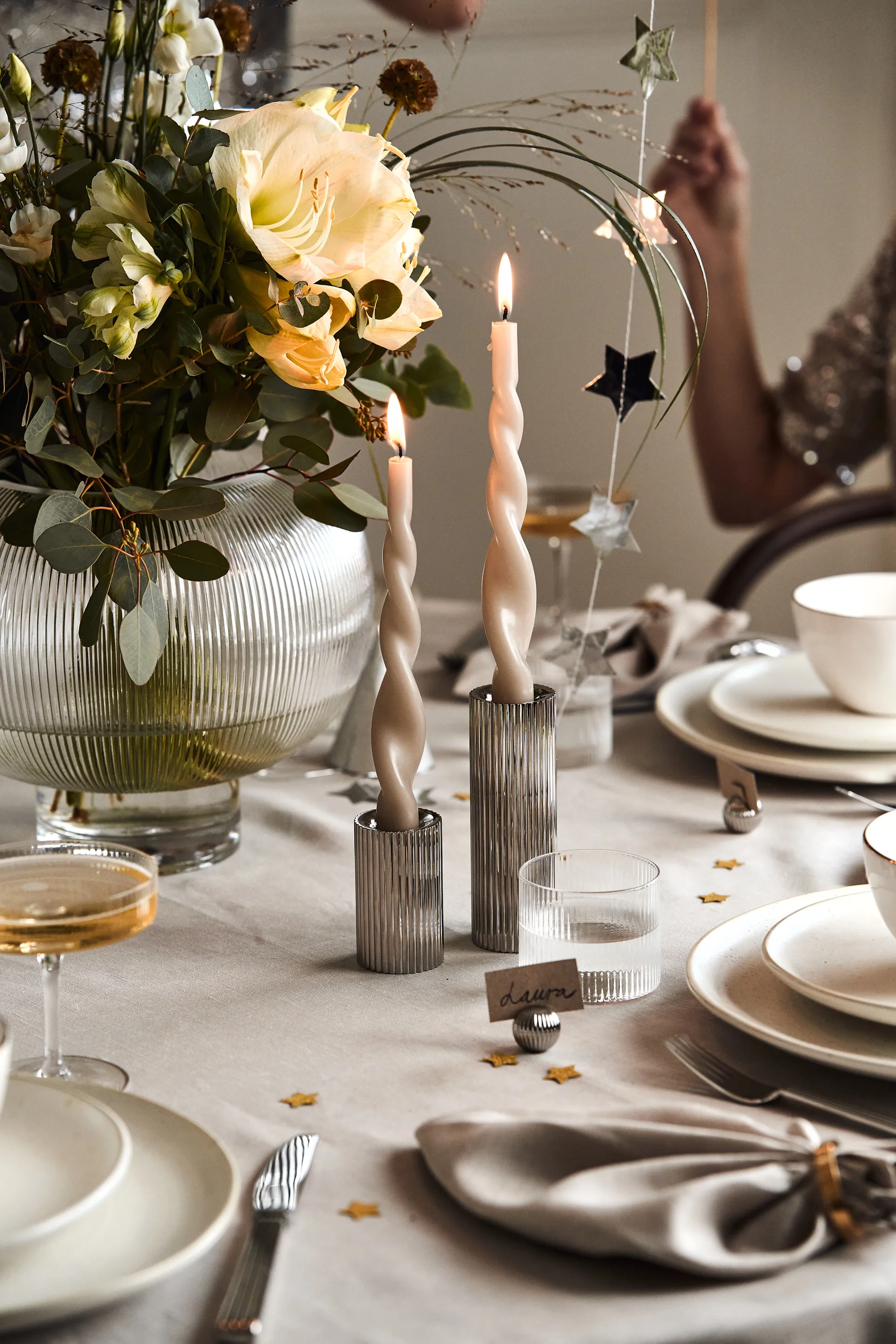 クリーン ナプキン 45 x 45 cm 4パック, Greige Scandi Living | スカンジリビング