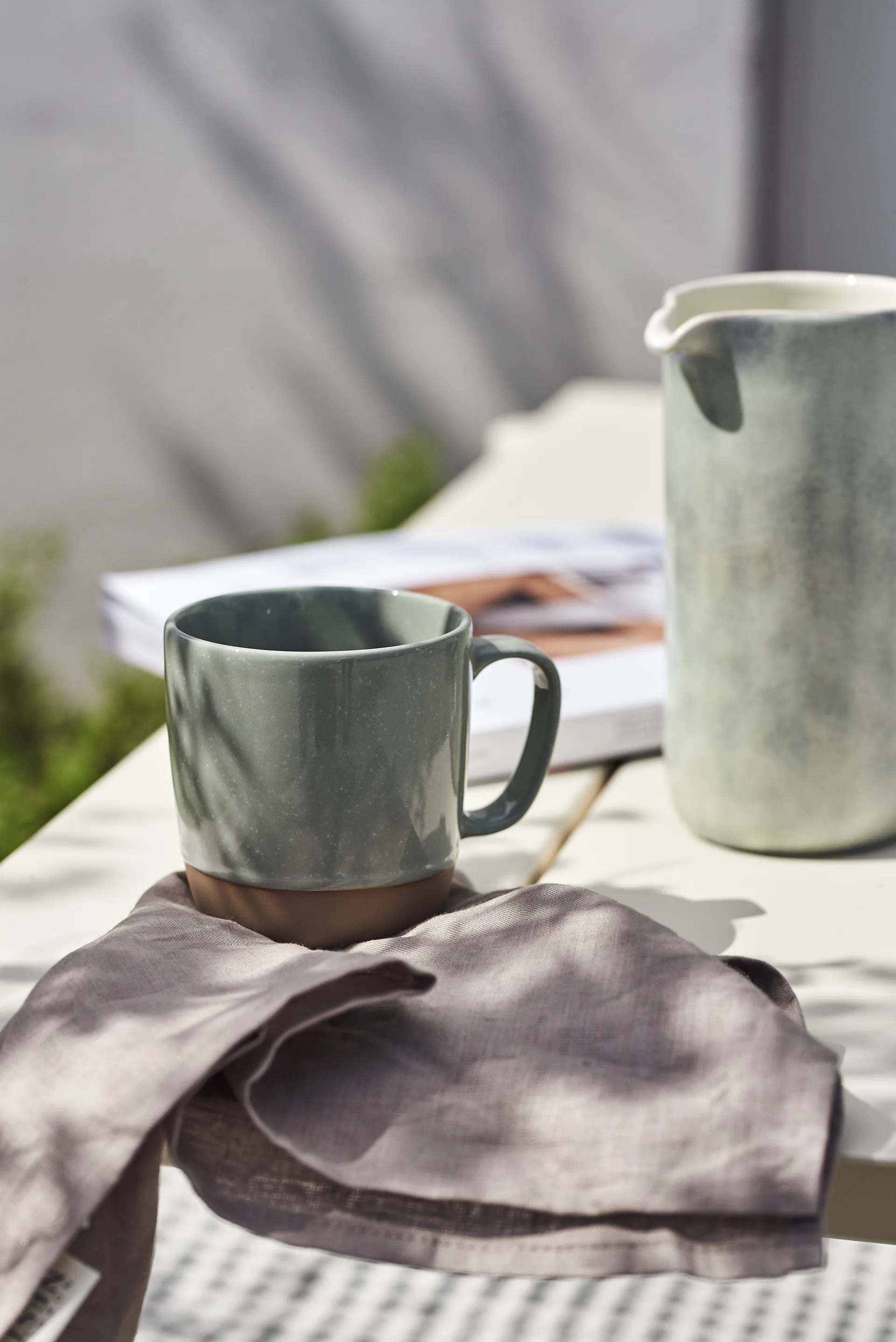 クリーン ナプキン 45 x 45 cm 4パック, smokey blue Scandi Living | スカンジリビング