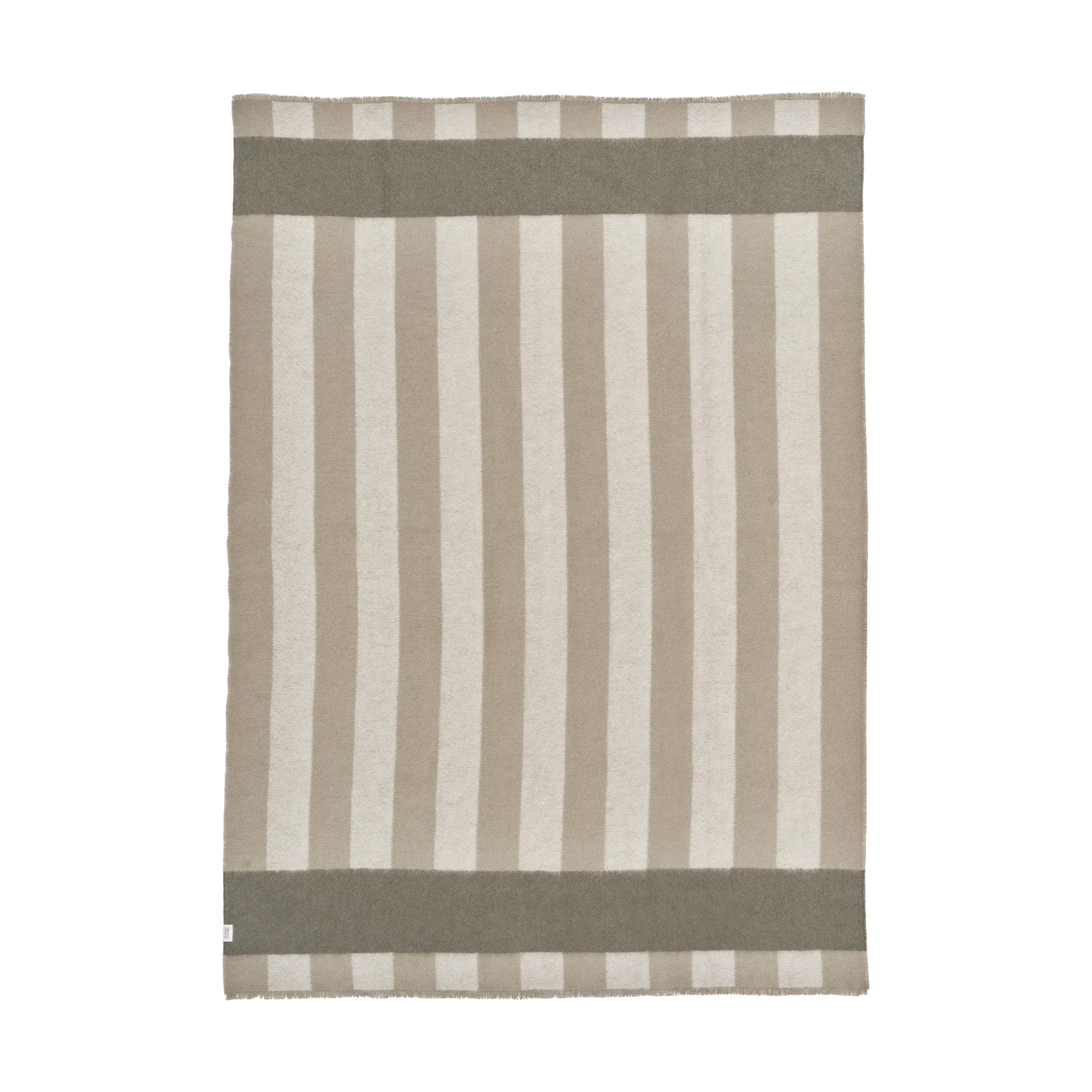 Aisles ウールブランケット 130x180 cm, Beige Scandi Living | スカンジリビング
