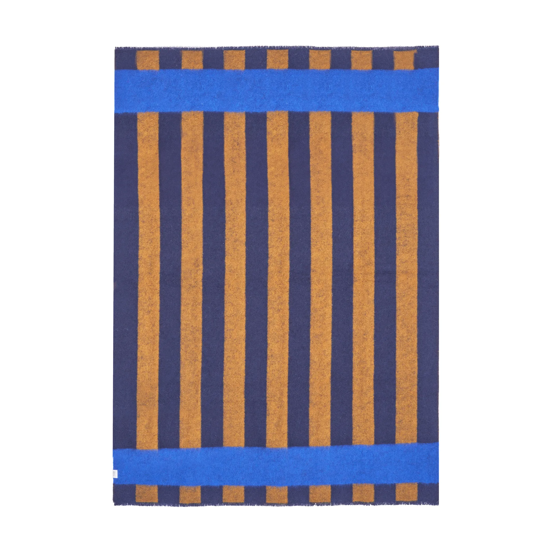 Aisles ウールブランケット 130x180 cm, Blue Scandi Living | スカンジリビング