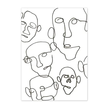 Audience ポスター black - 30x40 cm - Scandi Living | スカンジリビング