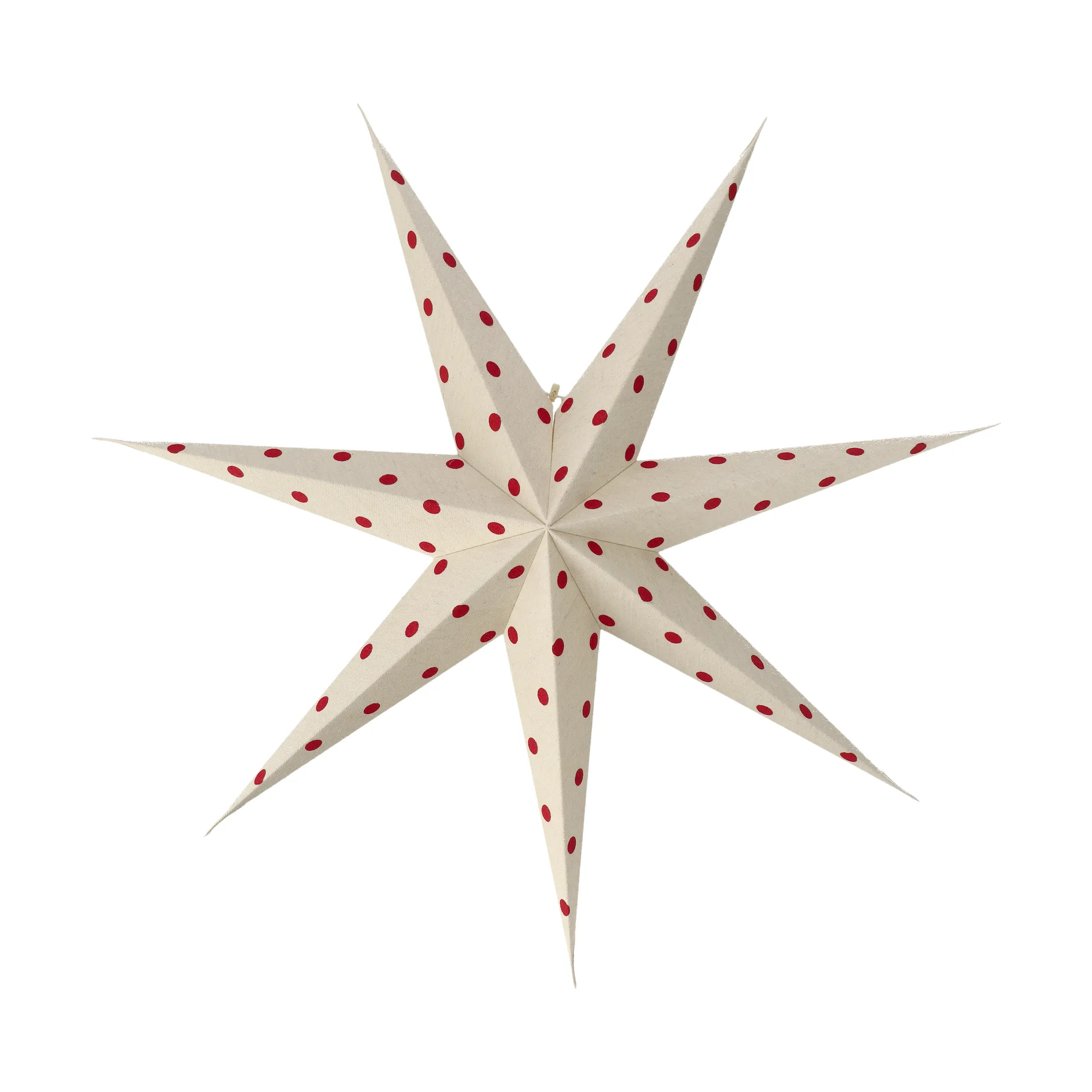 Bare アドベントスター white-red dots, 80 cm Scandi Living | スカンジリビング