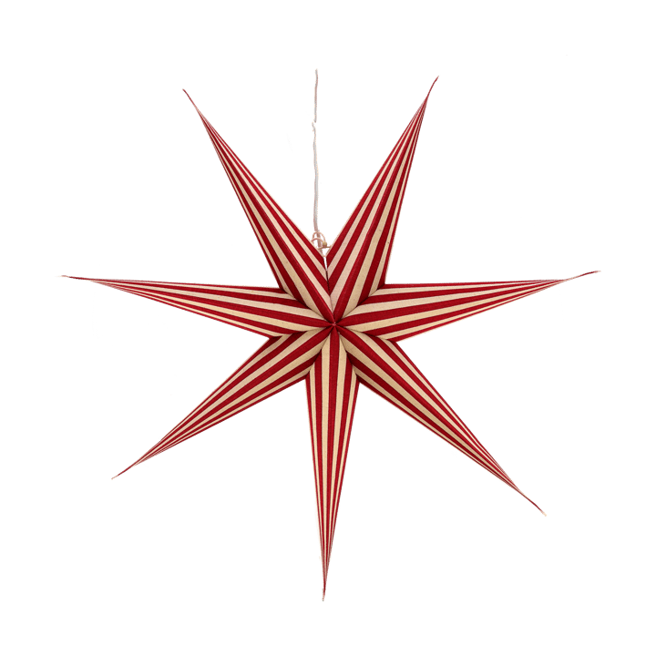 Bare アドベントスター white-red stripes, 80 cm Scandi Living | スカンジリビング