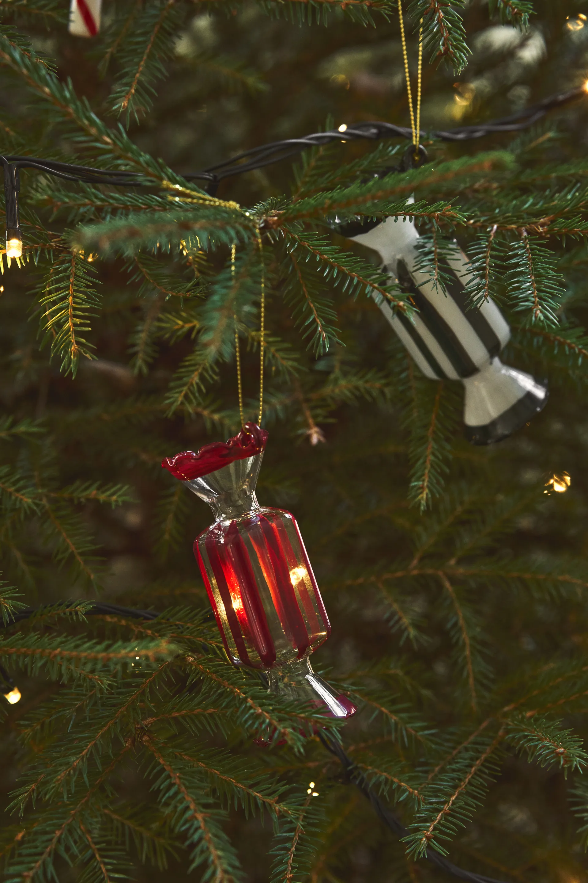 Bonbons クリスマスツオーナメント 6個, Red Scandi Living | スカンジリビング