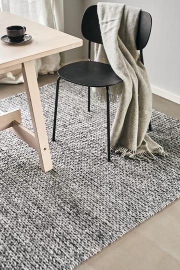 Braided ウールカーペット dark grey - 170x240 cm - Scandi Living | スカンジリビング