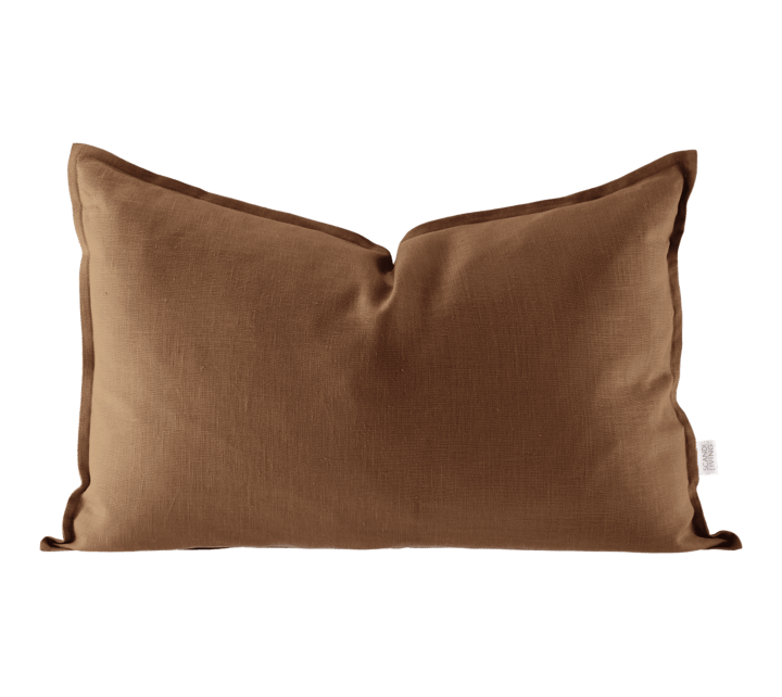 Calm クッションカバー リネン40x60 cm - Almond Brown - Scandi Living | スカンジリビング