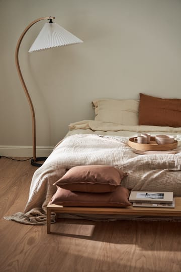 Calm クッションカバー リネン40x60 cm - Almond Brown - Scandi Living | スカンジリビング