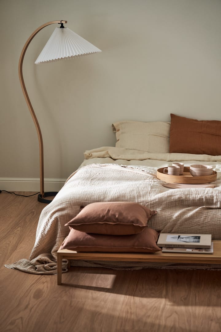Calm クッションカバー リネン40x60 cm, Almond Brown Scandi Living | スカンジリビング