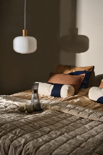 Calm クッションカバー リネン40x60 cm - Almond Brown - Scandi Living | スカンジリビング