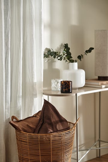 Calm クッションカバー リネン40x60 cm - Chocolate Brown - Scandi Living | スカンジリビング