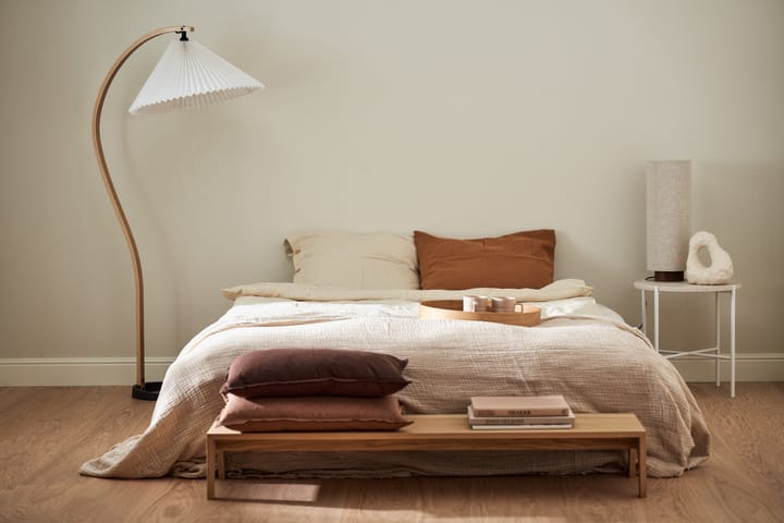 Calm クッションカバー リネン40x60 cm, Chocolate Brown Scandi Living | スカンジリビング