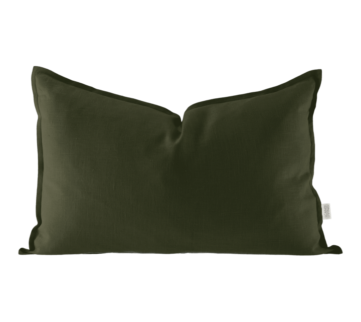 Calm クッションカバー リネン40x60 cm - Forest Green - Scandi Living | スカンジリビング