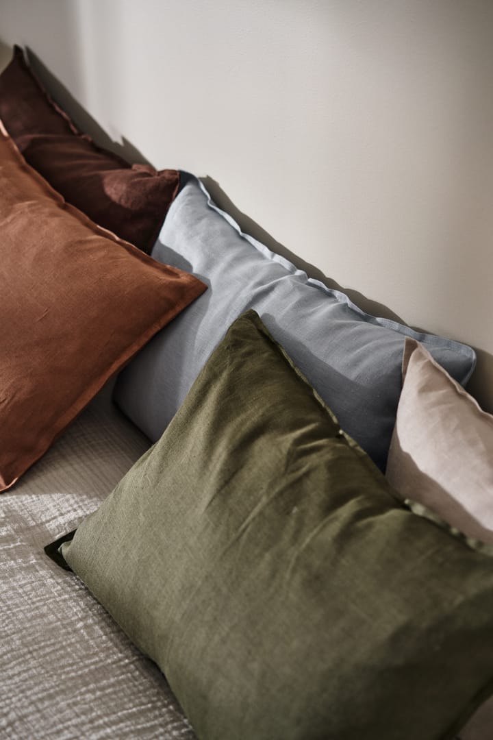 Calm クッションカバー リネン40x60 cm, Forest Green Scandi Living | スカンジリビング