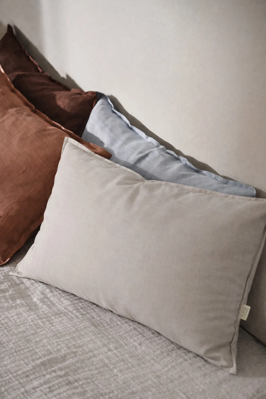 Calm クッションカバー リネン40x60 cm, Greige Scandi Living | スカンジリビング