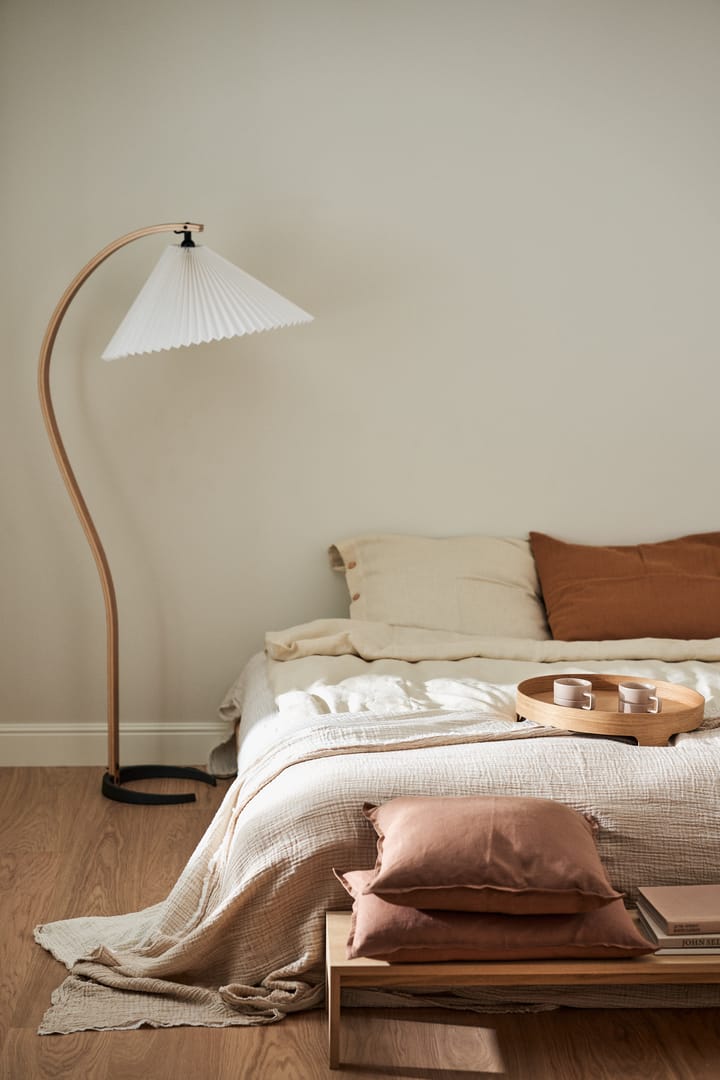 Calm クッションカバー リネン50x50 cm, Almond Brown Scandi Living | スカンジリビング