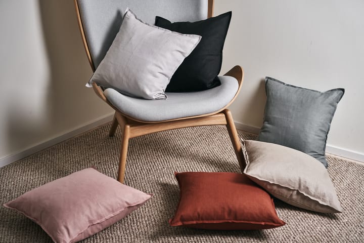 Calm クッションカバー リネン50x50 cm, Carbon Scandi Living | スカンジリビング