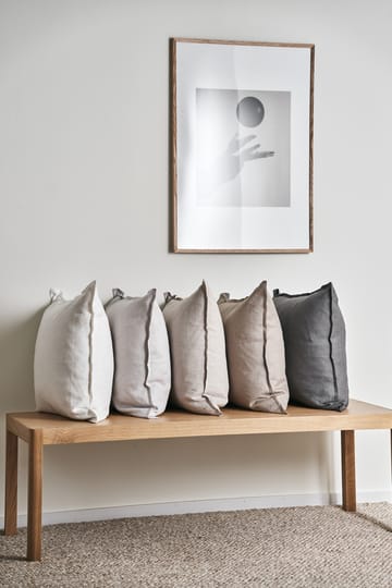 Calm クッションカバー リネン50x50 cm - Greige - Scandi Living | スカンジリビング