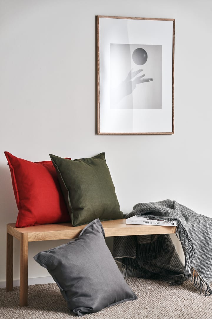 Calm クッションカバー リネン50x50 cm, Red Scandi Living | スカンジリビング