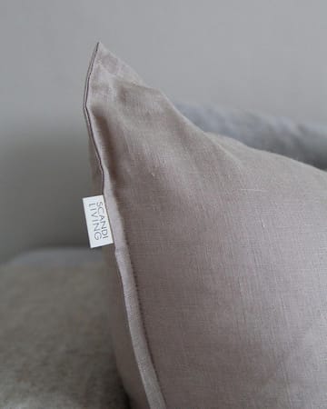 Calm クッションカバー リネン50x50 cm - Sand  - Scandi Living | スカンジリビング