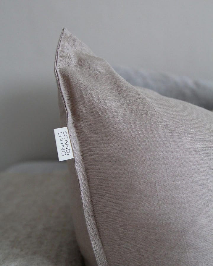 Calm クッションカバー リネン50x50 cm, Sand  Scandi Living | スカンジリビング