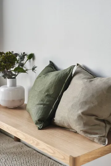 Calm クッションカバー リネン50x50 cm - Sand  - Scandi Living | スカンジリビング