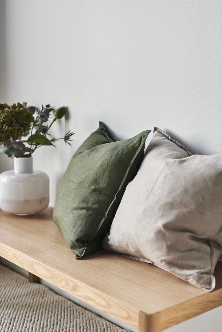 Calm クッションカバー リネン50x50 cm, Sand  Scandi Living | スカンジリビング