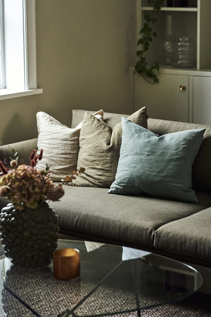 Calm クッションカバー リネン50x50 cm, Smokey Blue Scandi Living | スカン�ジリビング