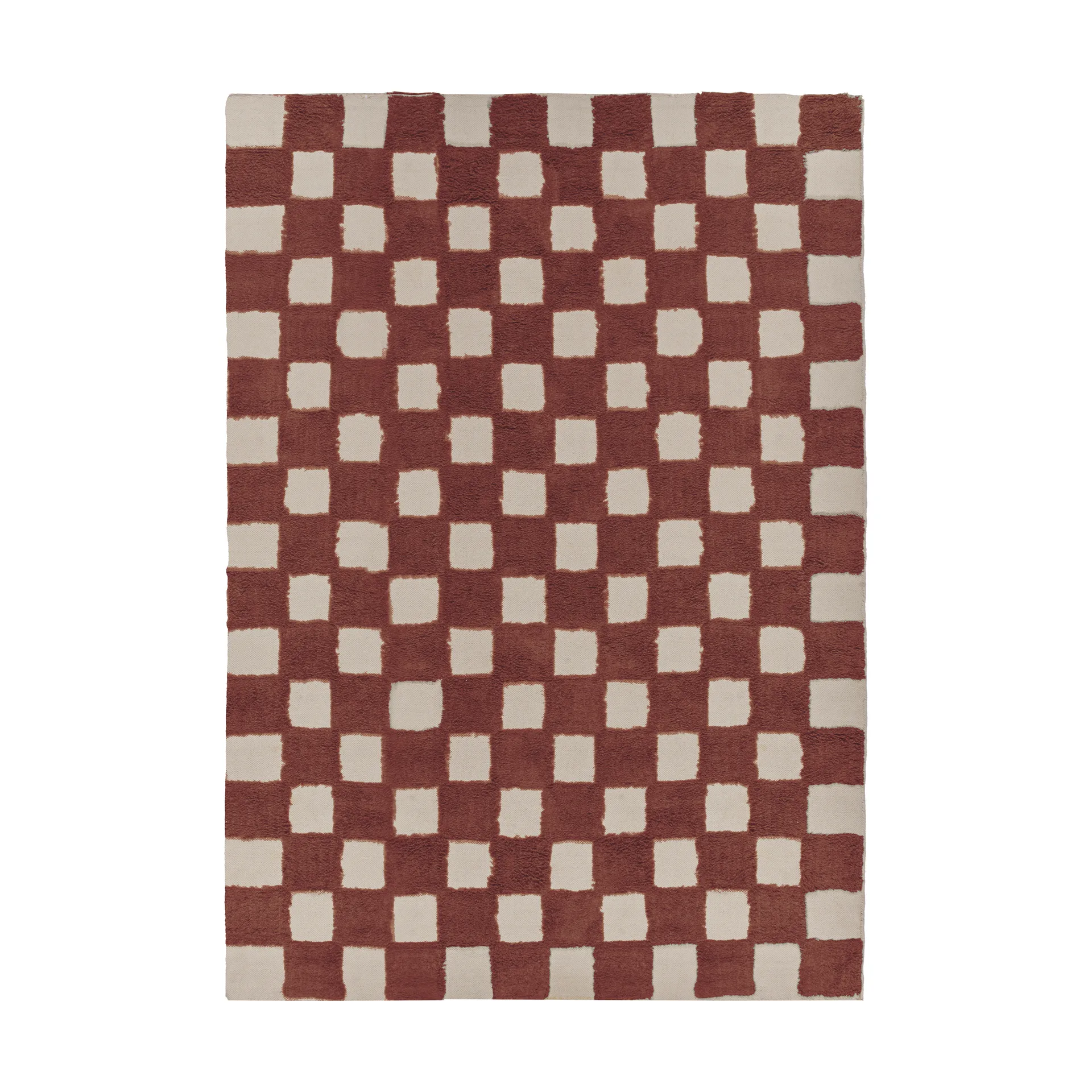 Checker プレイマット 170x240 cm, Cocoa Scandi Living | スカンジリビング