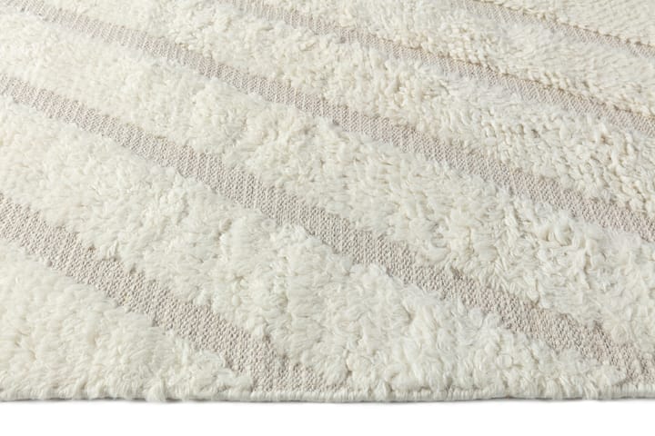 Cozy line ウールカーペット natural white, 170x240 cm Scandi Living | スカンジリビング