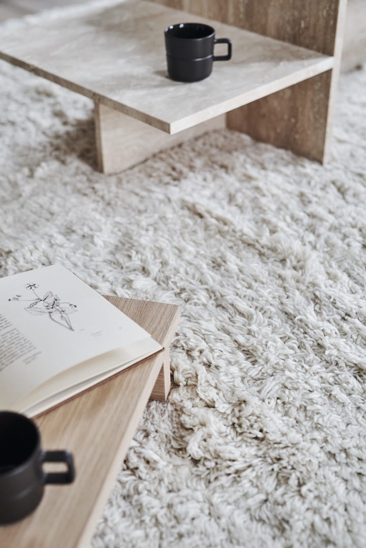 Cozy ウールカーペット natural white - 170x240 cm - Scandi Living | スカンジリビング