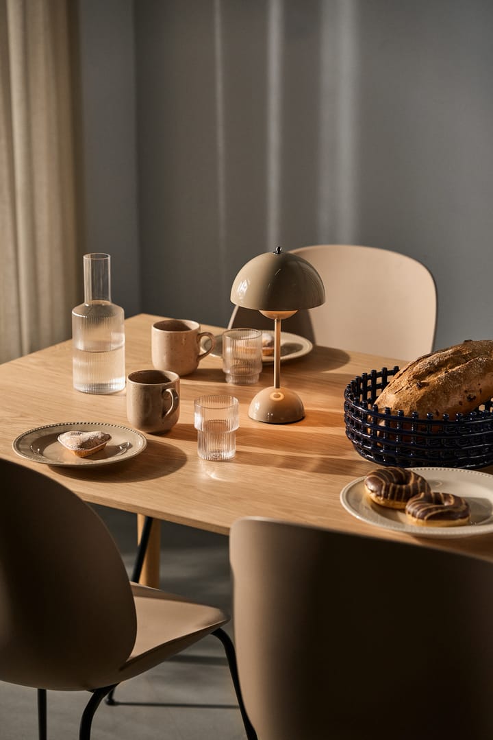 Dots スモール プレート 22 cm 4パック, Beige Scandi Living | スカンジリビング
