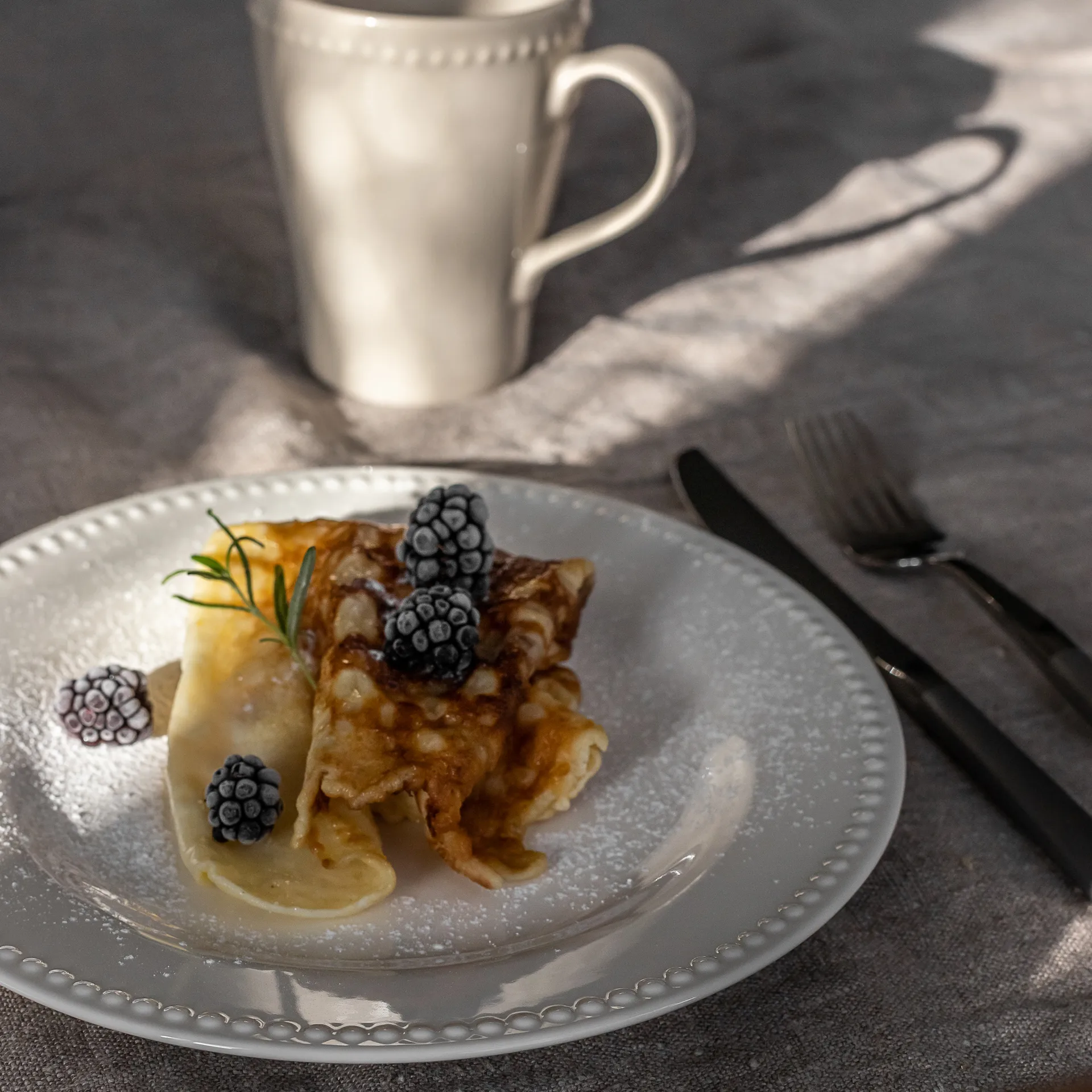 Dots スモール プレート 22 cm 4パック, Creamy white Scandi Living | スカンジリビング