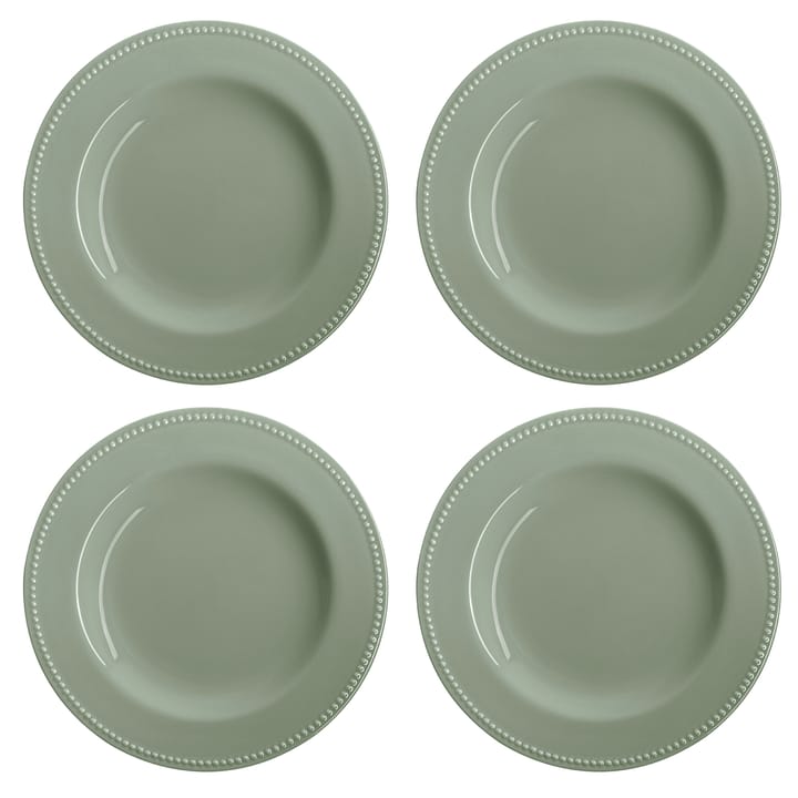 Dots プレート 28 cm 4パック - Green - Scandi Living | スカンジリビング