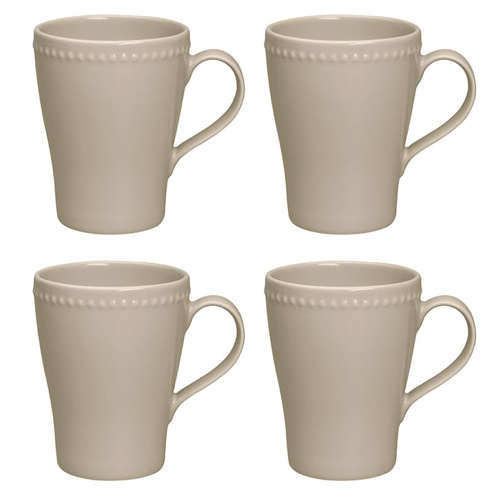 Dots マグ 35 cl 4パック - Beige - Scandi Living | スカンジリビング