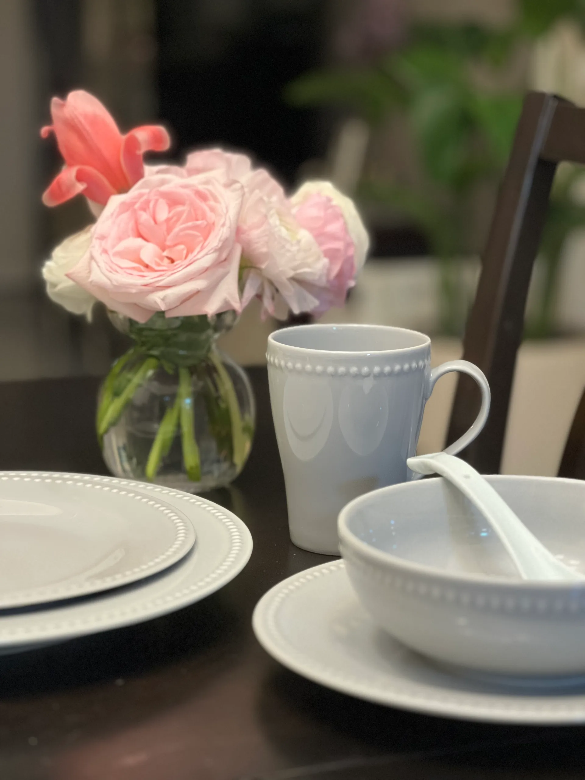 Dots マグ 35 cl 4パック, Grey Scandi Living | スカンジリビング