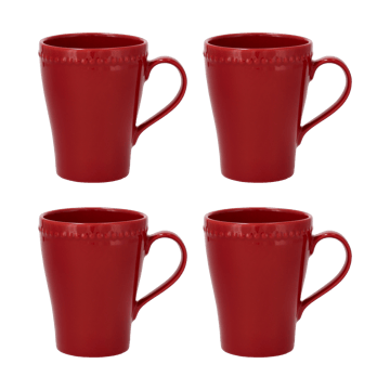 Dots マグ 35 cl 4パック - Red - Scandi Living | スカンジリビング