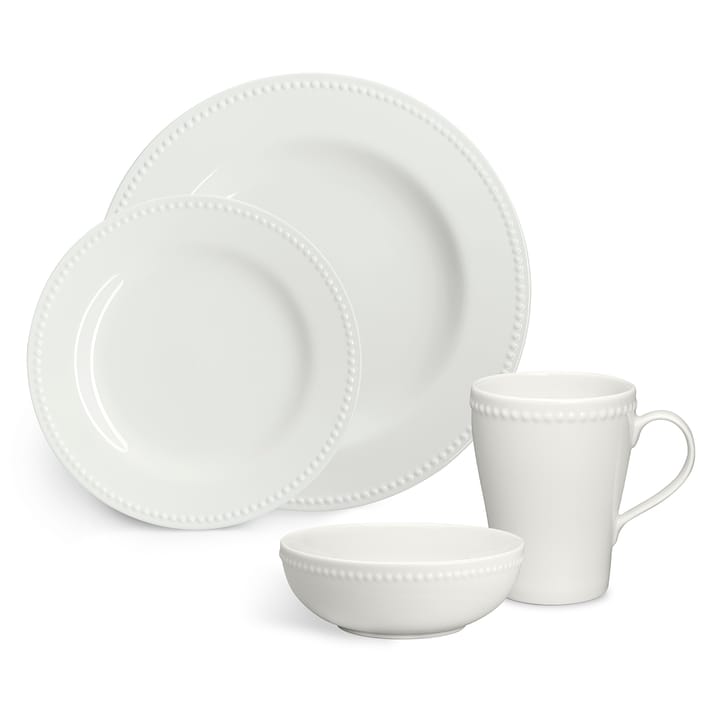 Dots ブレックファースト ボウル 60 cl 4パック, Creamy white Scandi Living | スカンジリビング